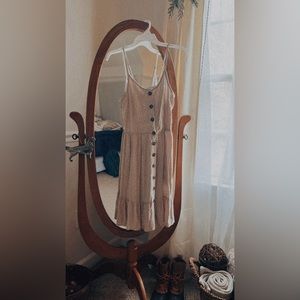 Spaghetti Strap Midi Dress